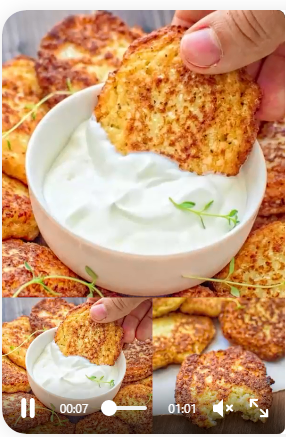 Cauliflower Fritters 